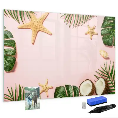 Tableau magnétique de dessin modèle atmosphère estivale