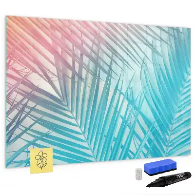 Tableau magnétique pour dessiner modèle palmier tropical