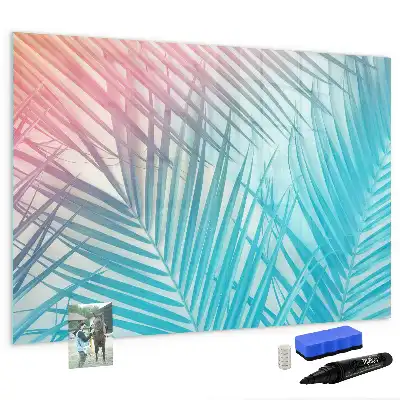 Tableau magnétique pour dessiner modèle palmier tropical