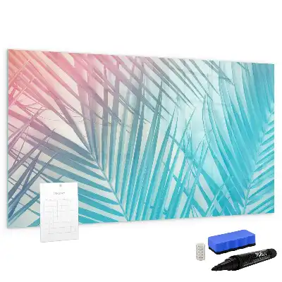 Tableau magnétique pour dessiner modèle palmier tropical