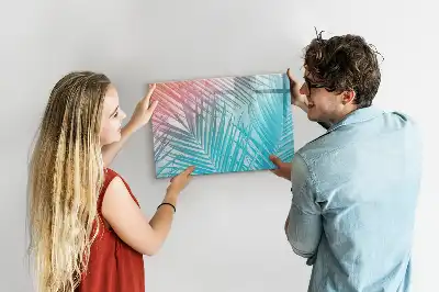 Tableau magnétique pour dessiner modèle palmier tropical