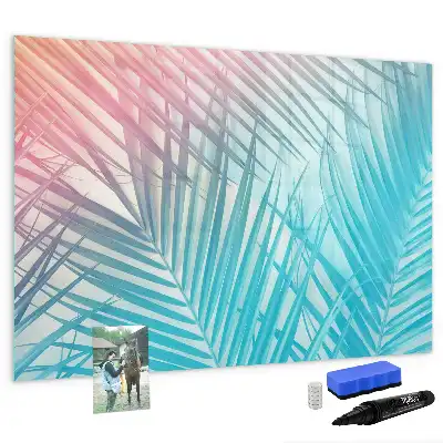 Tableau magnétique pour dessiner modèle palmier tropical