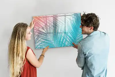 Tableau magnétique pour dessiner modèle palmier tropical