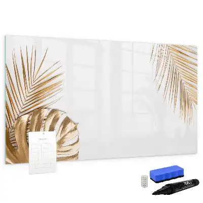 Tableau magnétique pour dessiner modèle feuilles exotiques