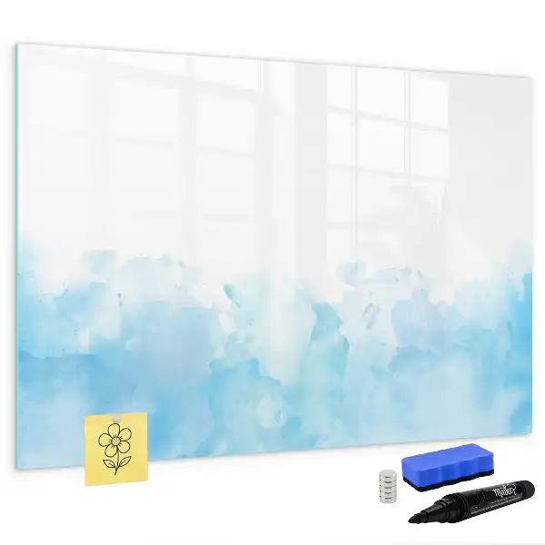 Tableau magnétique pour dessiner motif taches peintes