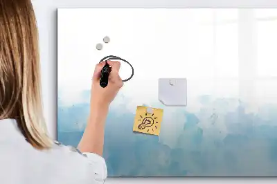 Tableau magnétique pour dessiner motif taches peintes
