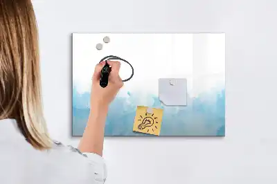 Tableau magnétique pour dessiner motif taches peintes