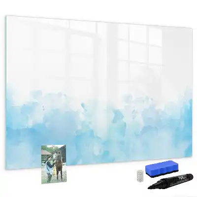 Tableau magnétique pour dessiner motif taches peintes