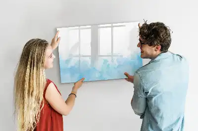 Tableau magnétique pour dessiner motif taches peintes