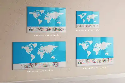 Tableau magnétique pour dessiner carte avec contours des États