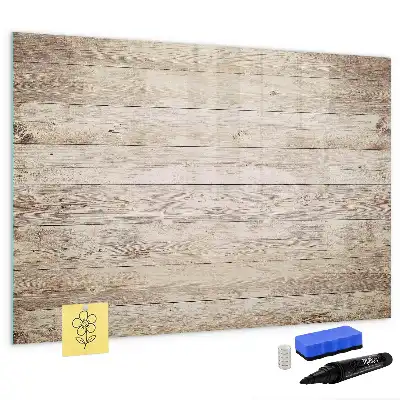 Tableau à dessiner magnétique en panneaux de bois