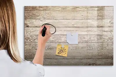 Tableau à dessiner magnétique en panneaux de bois