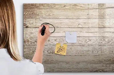 Tableau à dessiner magnétique en panneaux de bois