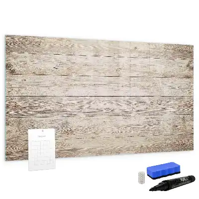 Tableau à dessiner magnétique en panneaux de bois