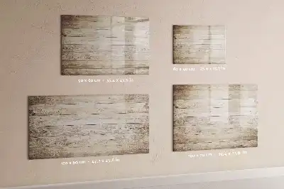 Tableau à dessiner magnétique en panneaux de bois