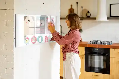 Tableau magnétique à dessiner animaux joyeux