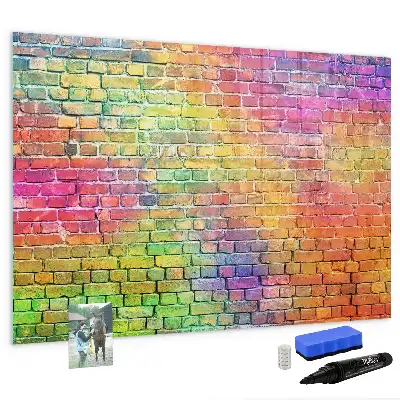 Tableau magnétique à dessiner peinture murale