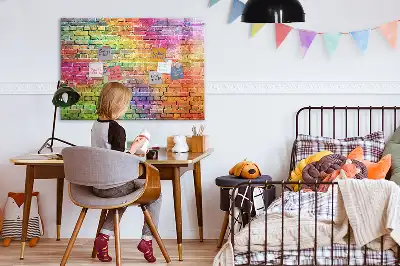 Tableau magnétique à dessiner peinture murale