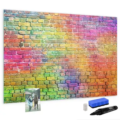 Tableau magnétique à dessiner peinture murale