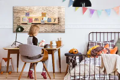 Tableau magnétique pour dessiner modèle Texte Famille