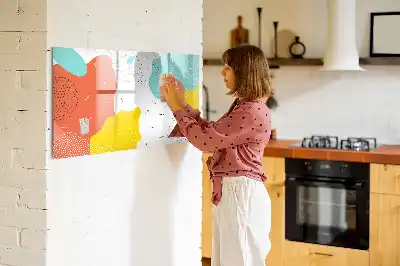 Tableau magnétique à dessiner modèle Abstraction POP