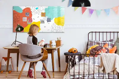 Tableau magnétique à dessiner modèle Abstraction POP
