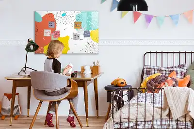 Tableau magnétique à dessiner modèle Abstraction POP