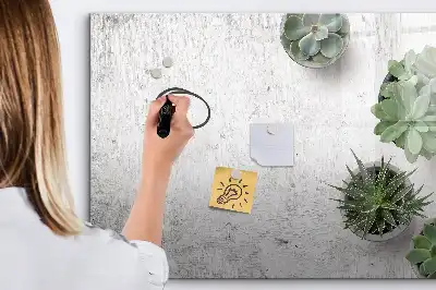 Tableau magnétique pour dessiner motif plantes décoratives