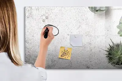 Tableau magnétique pour dessiner motif plantes décoratives