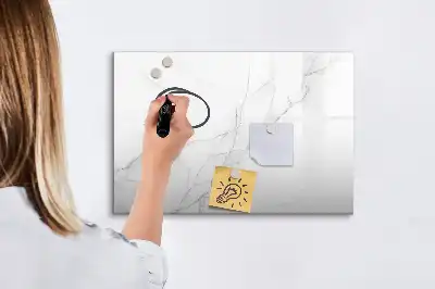 Tableau magnétique à dessiner modèle en marbre décoratif