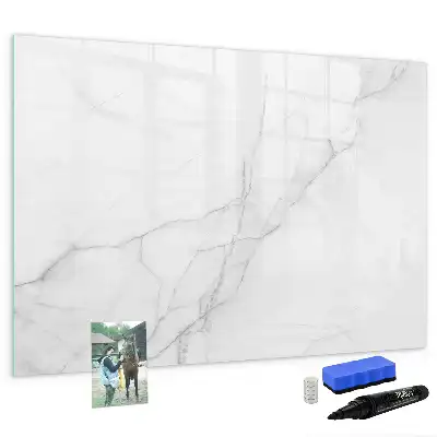 Tableau magnétique à dessiner modèle en marbre décoratif