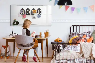 Tableau magnétique pour dessiner modèle texte Maison