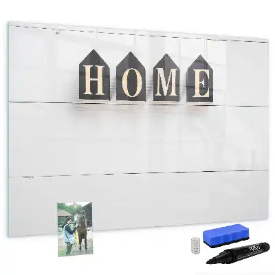 Tableau magnétique pour dessiner modèle texte Maison