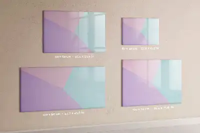 Tableau magnétique à dessiner motif pastel