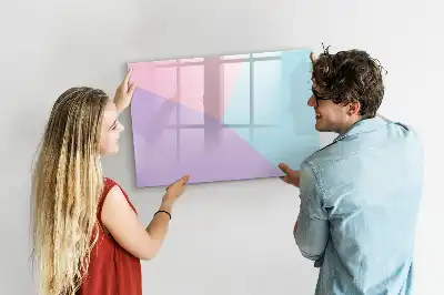 Tableau magnétique à dessiner motif pastel