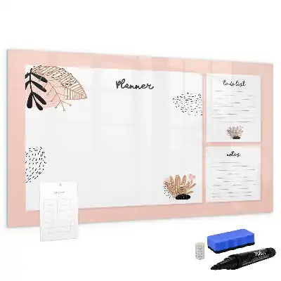 Tableau magnétique pour dessiner notes de planificateur