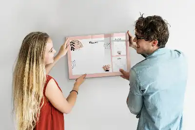 Tableau magnétique pour dessiner notes de planificateur