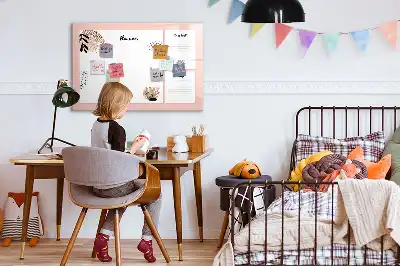Tableau magnétique pour dessiner notes de planificateur