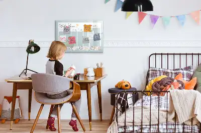 Tableau magnétique à dessiner emplois du temps hebdomadaires