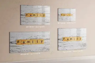 Tableau magnétique à dessiner modèle famille