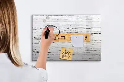 Tableau magnétique à dessiner modèle famille
