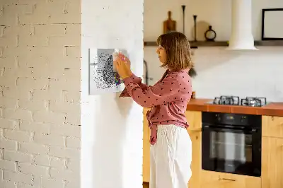 Tableau magnétique à dessiner abstraction du cerveau