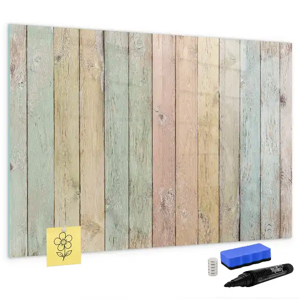 Tableau magnétique à dessiner planches colorées