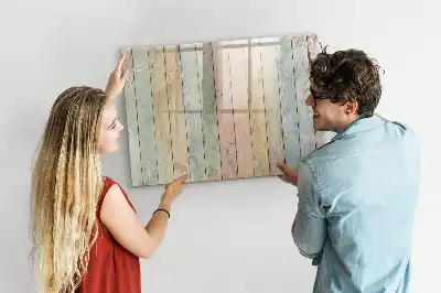 Tableau magnétique à dessiner planches colorées
