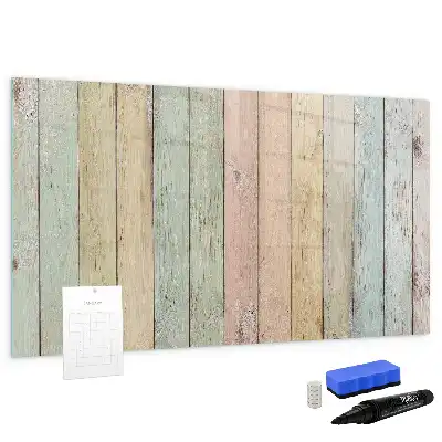 Tableau magnétique à dessiner planches colorées