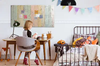 Tableau magnétique à dessiner planches colorées