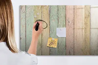 Tableau magnétique à dessiner planches colorées