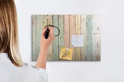 Tableau magnétique à dessiner planches colorées