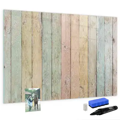 Tableau magnétique à dessiner planches colorées