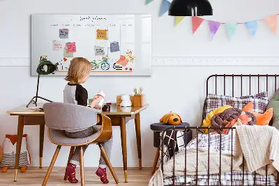 Planificateur hebdomadaire tableau magnétique pour dessiner
